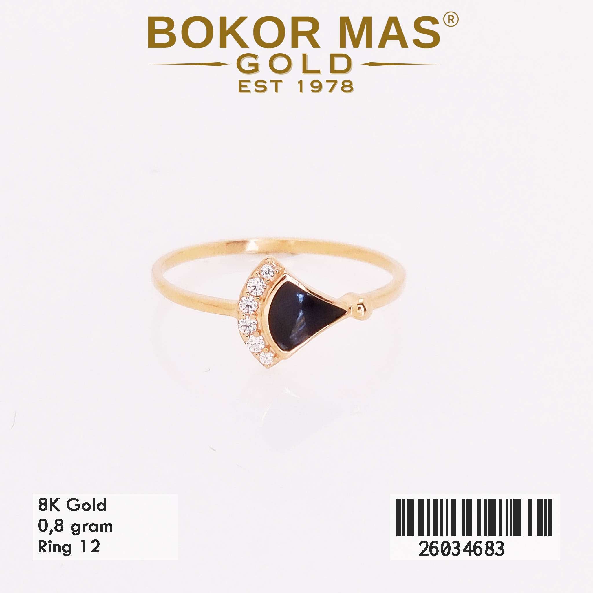  Cincin Variasi Diva Hitam - 26034683 - 8K
