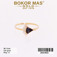 Cincin Variasi Diva Hitam - 26034683 - 8K
