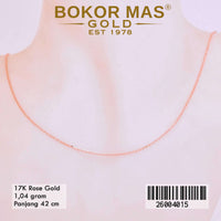 Kalung Rantai Variasi Siem  - 26004015 - 17K