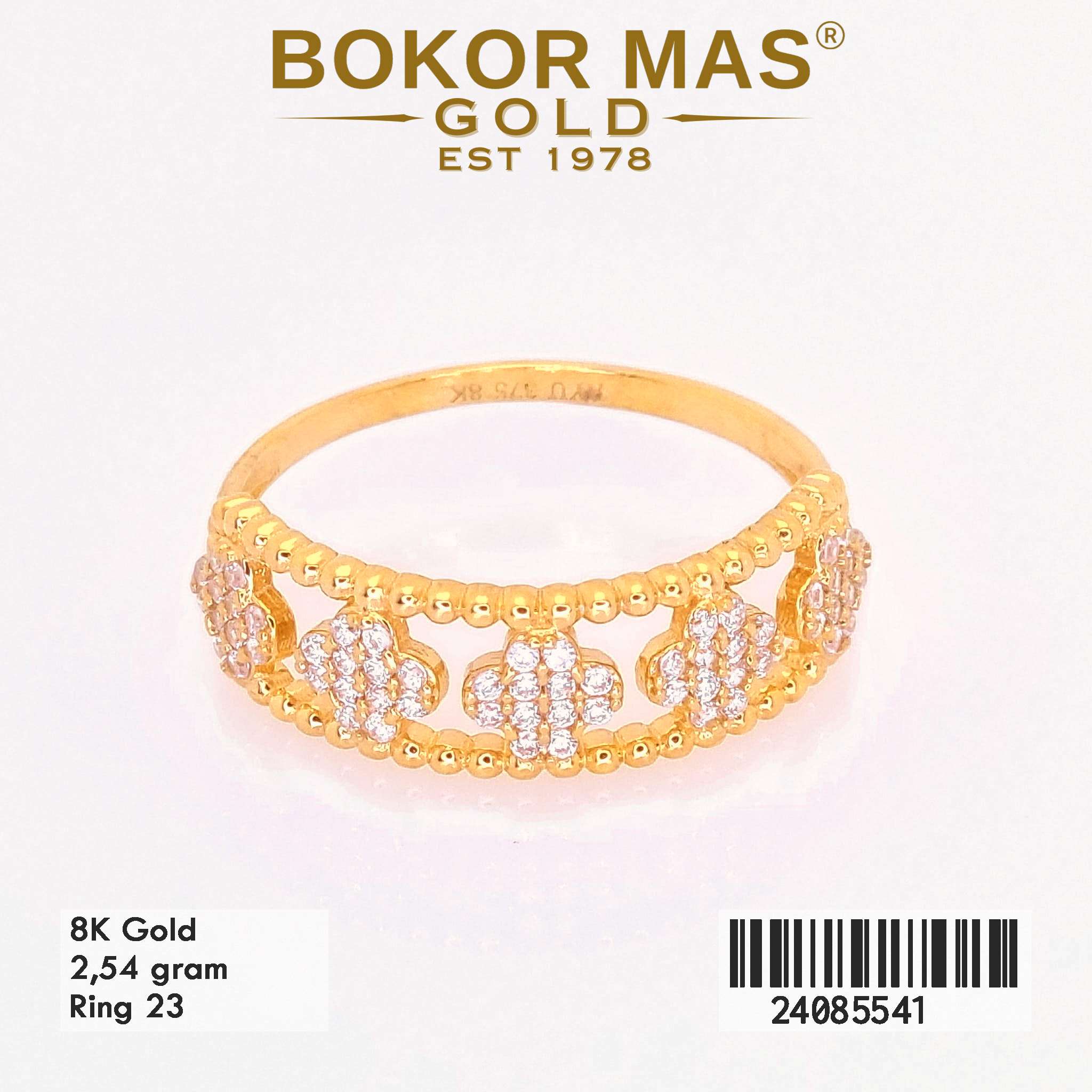 Cincin Variasi Permata - 24085541 - 8K