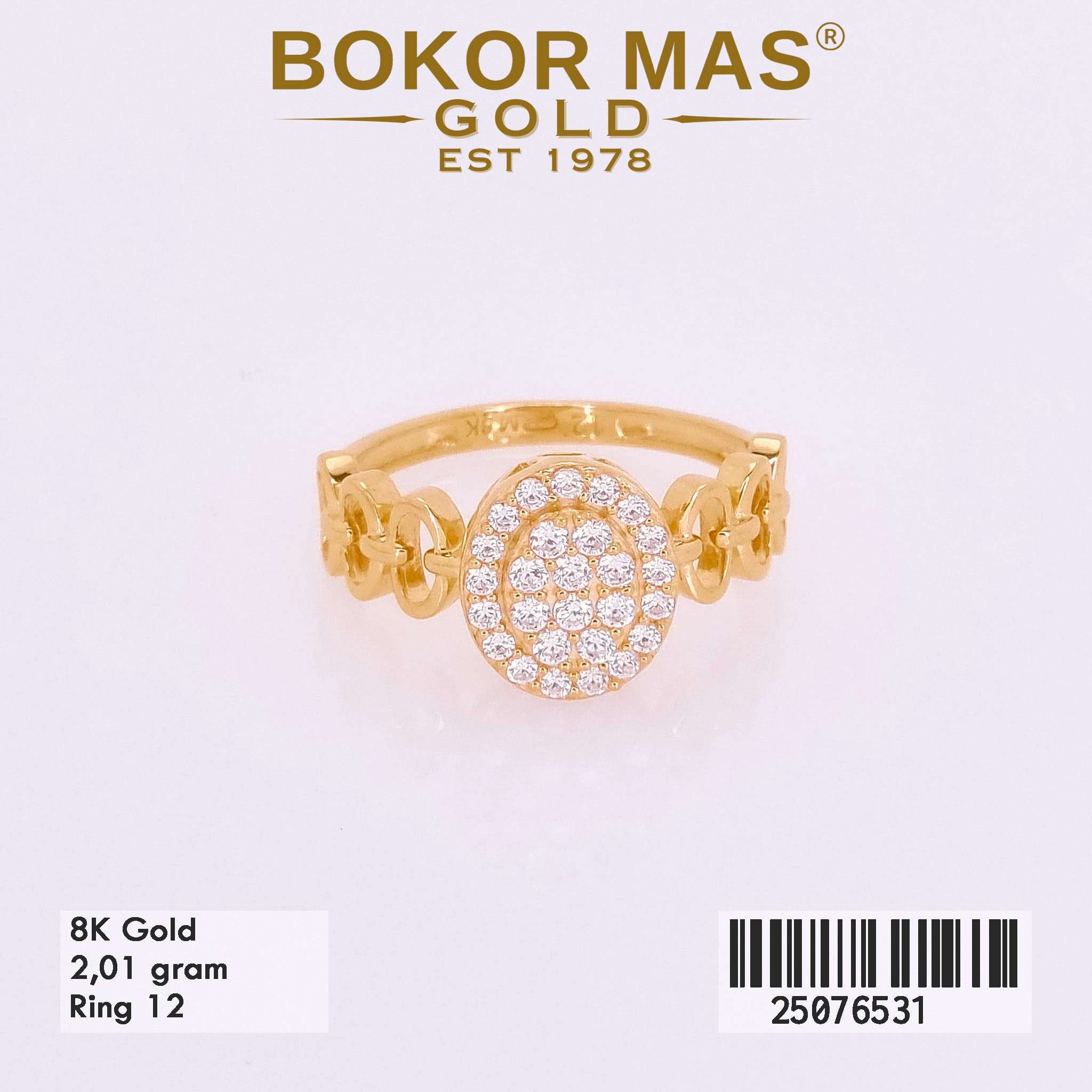 Cincin Variasi Permata - 25076531 - 8K