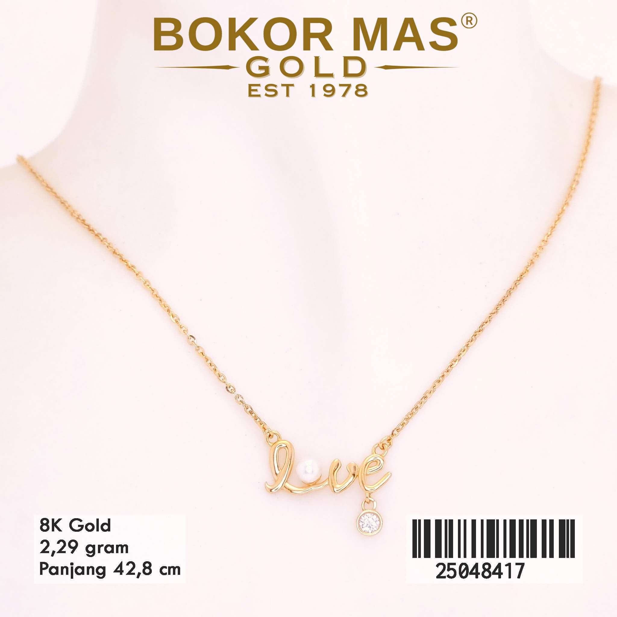 Kalung Variasi Love - 25048417 - 8K