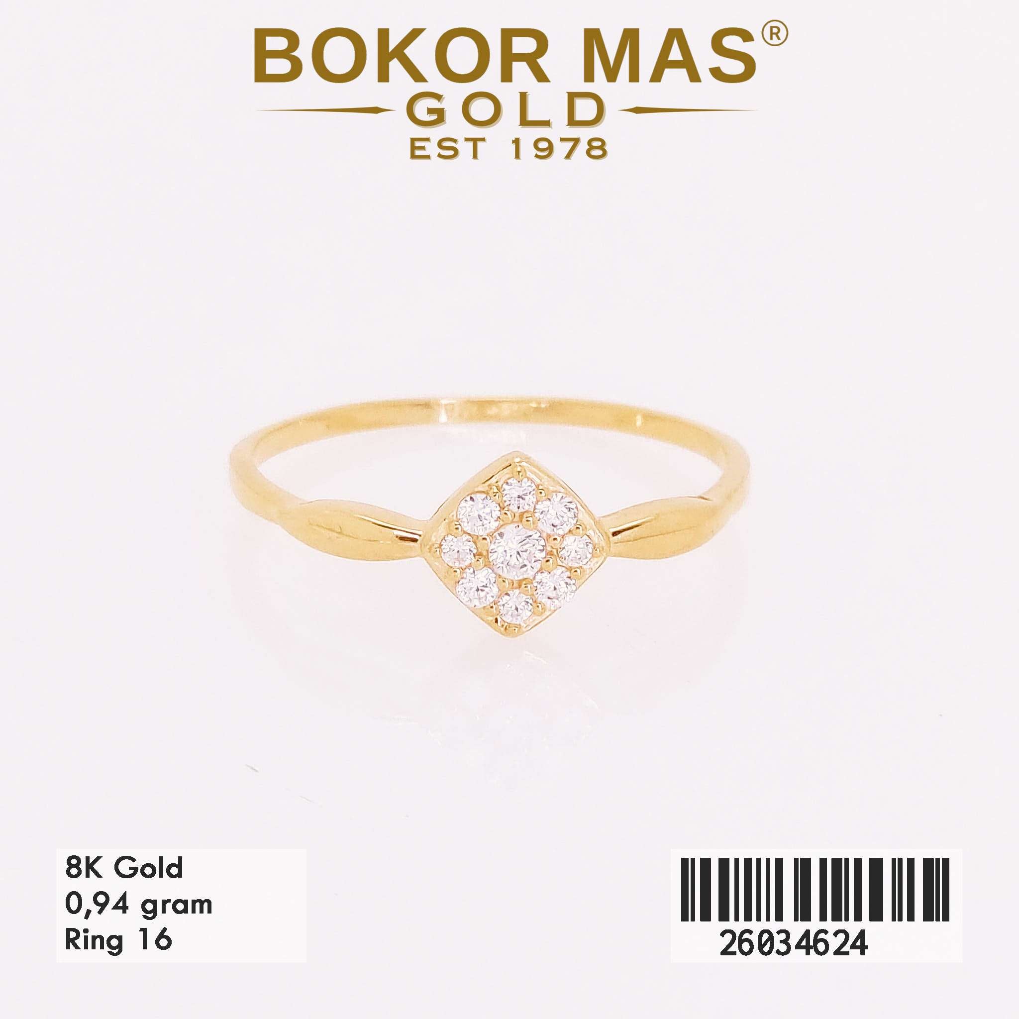  Cincin Variasi Permata - 26034624 - 8K
