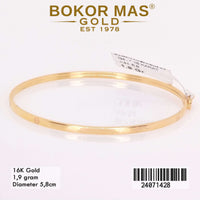 Gelang  Emas Bangkok Ctr Variasi Tanpa Permata - 24071428 - 16K