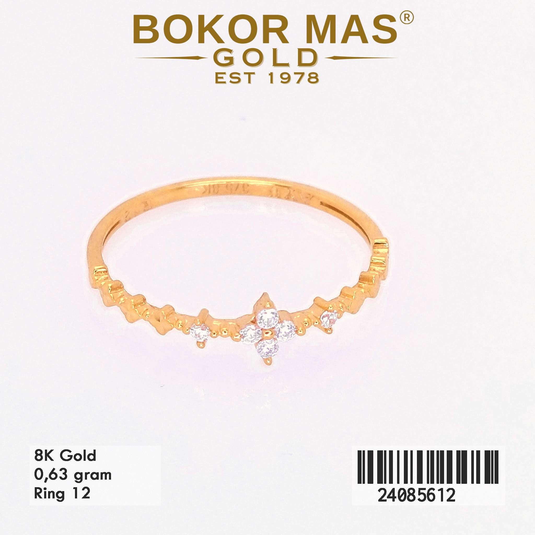 Cincin Variasi Permata - 24085612 - 8K