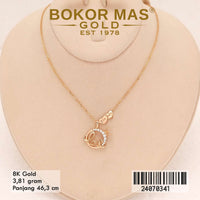 Kalung Emas Siyem Variasi Love - 24070341 - 8K