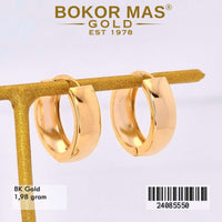Anting Emas  Klip Variasi Tanpa Permata - 24085550 - 8K
