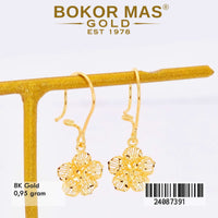 Anting Emas  Bunga - 24087391 - 8K