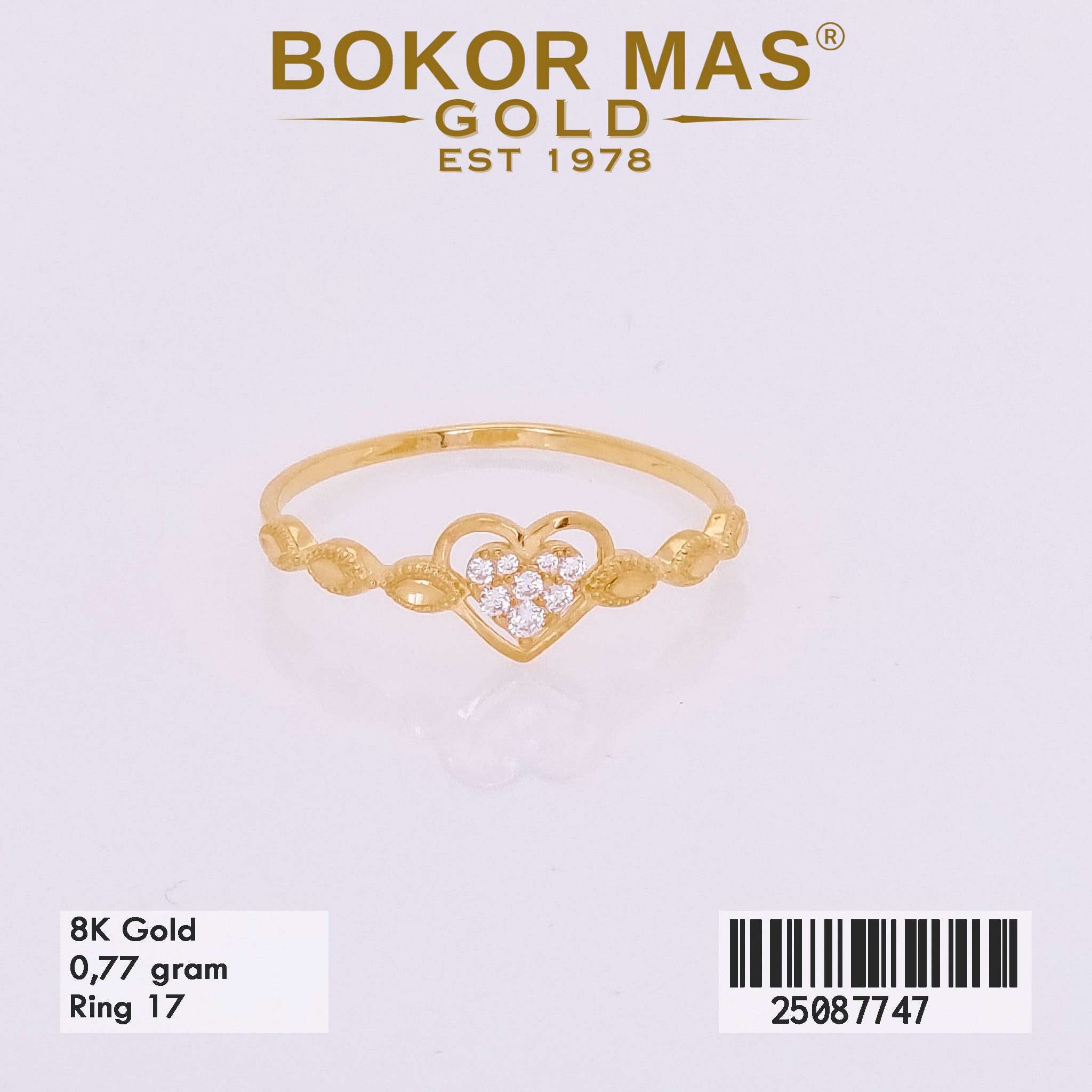  Cincin Variasi Permata Hati -  25087747 - 8K