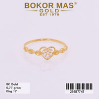 Cincin Variasi Permata Hati -  25087747 - 8K