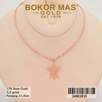 Kalung Emas  Variasi Turtle - 24082035 - 17K