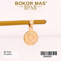 Liontin Emas Variasi Coin - 25048201 - 8K