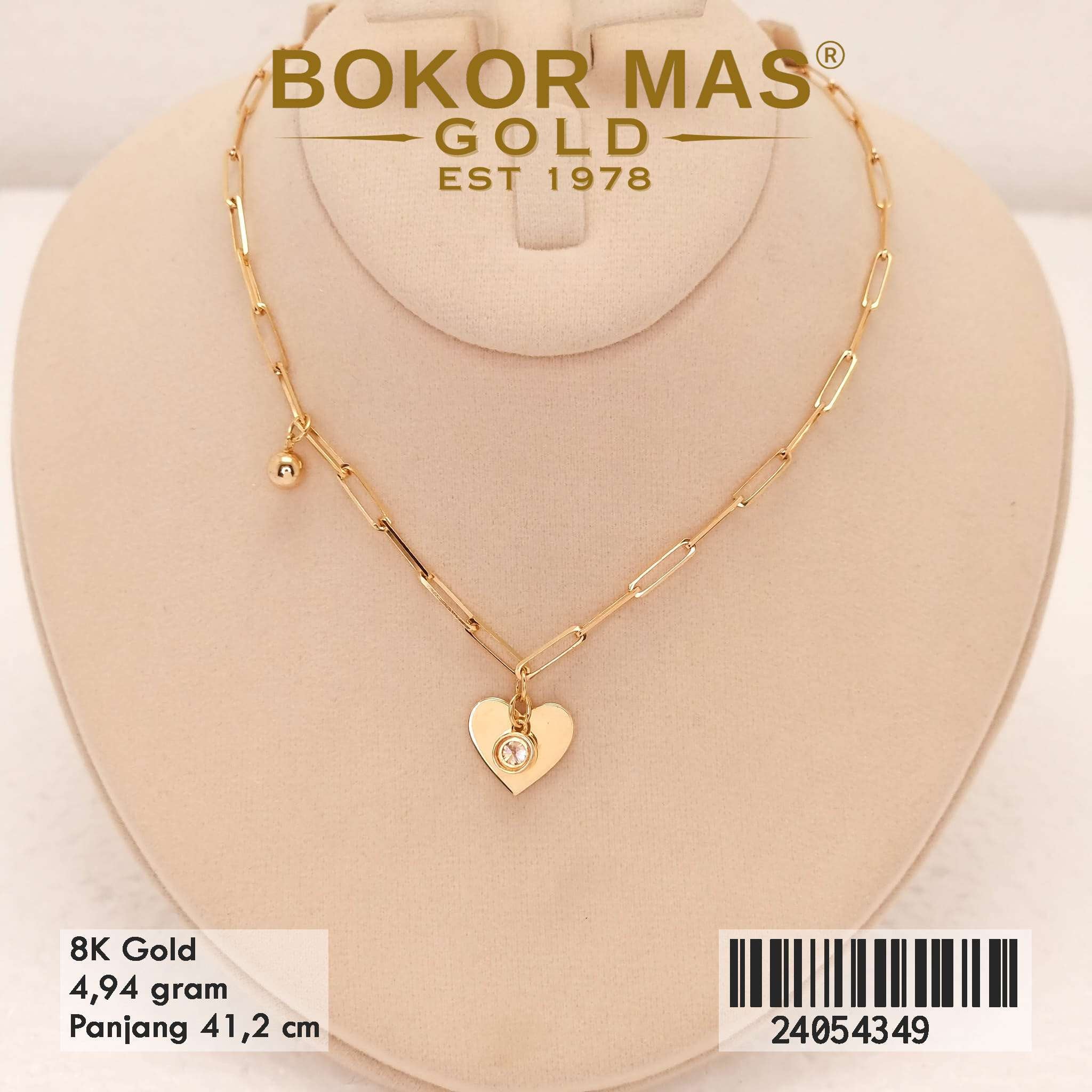 Kalung Tiger Variasi Love - 24054349 - 8K