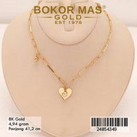 Kalung Emas Tiger Variasi Love - 24054349 - 8K