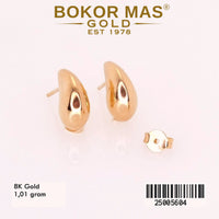 Anting Emas  Tusuk Btg Variasi Tanpa Permata - 25005604 - 8K