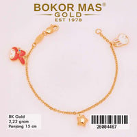 Gelang Rantai Anak Variasi Melodi -  26004467 - 8K
