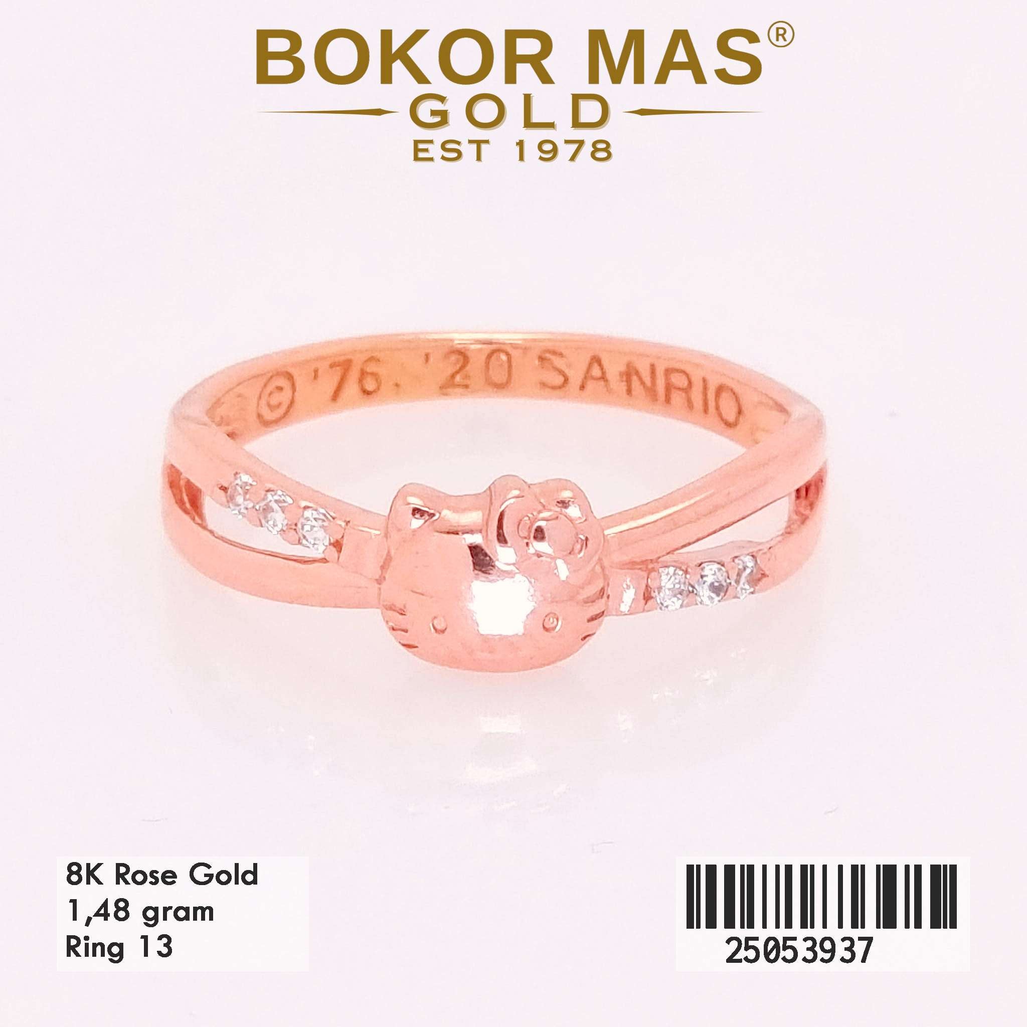 Cincin Emas Variasi Hellokity - 25053937 - 8K