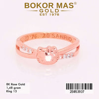 Cincin Emas Variasi Hellokity - 25053937 - 8K