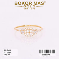 Cincin Variasi Permata - 25087746 - 8K
