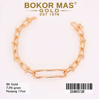 Gelang Emas Rantai Variasi Tiff Tanpa Permata - 25005720 - 8K