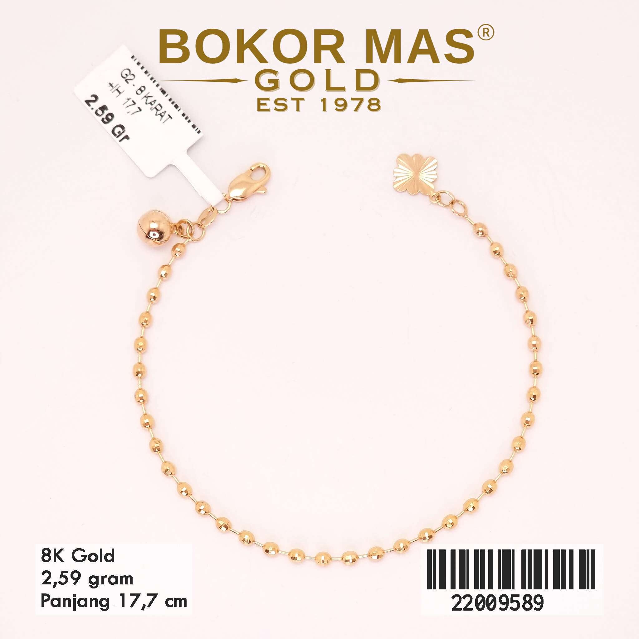 Gelang Tangan Rantai Variasi Mainan - 22009589 - 8K