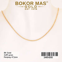 Kalung Emas Toscano Tanpa Permata - 24054203 - 8K