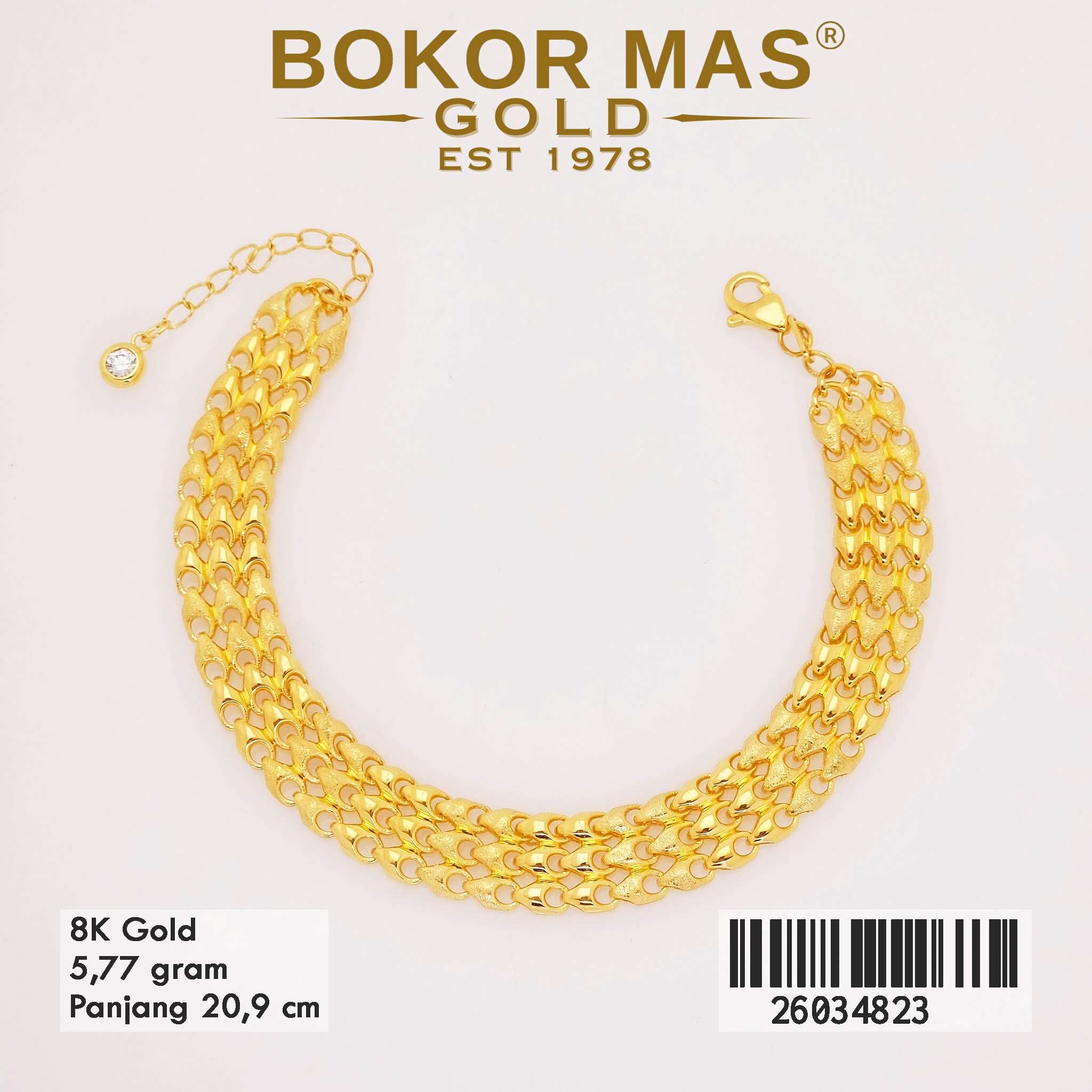  Gelang Rantai Variasi - 26034823 - 8K