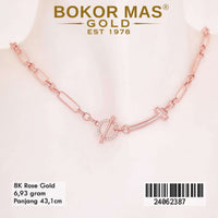 Kalung Emas Variasi Permata - 24062387 - 8K