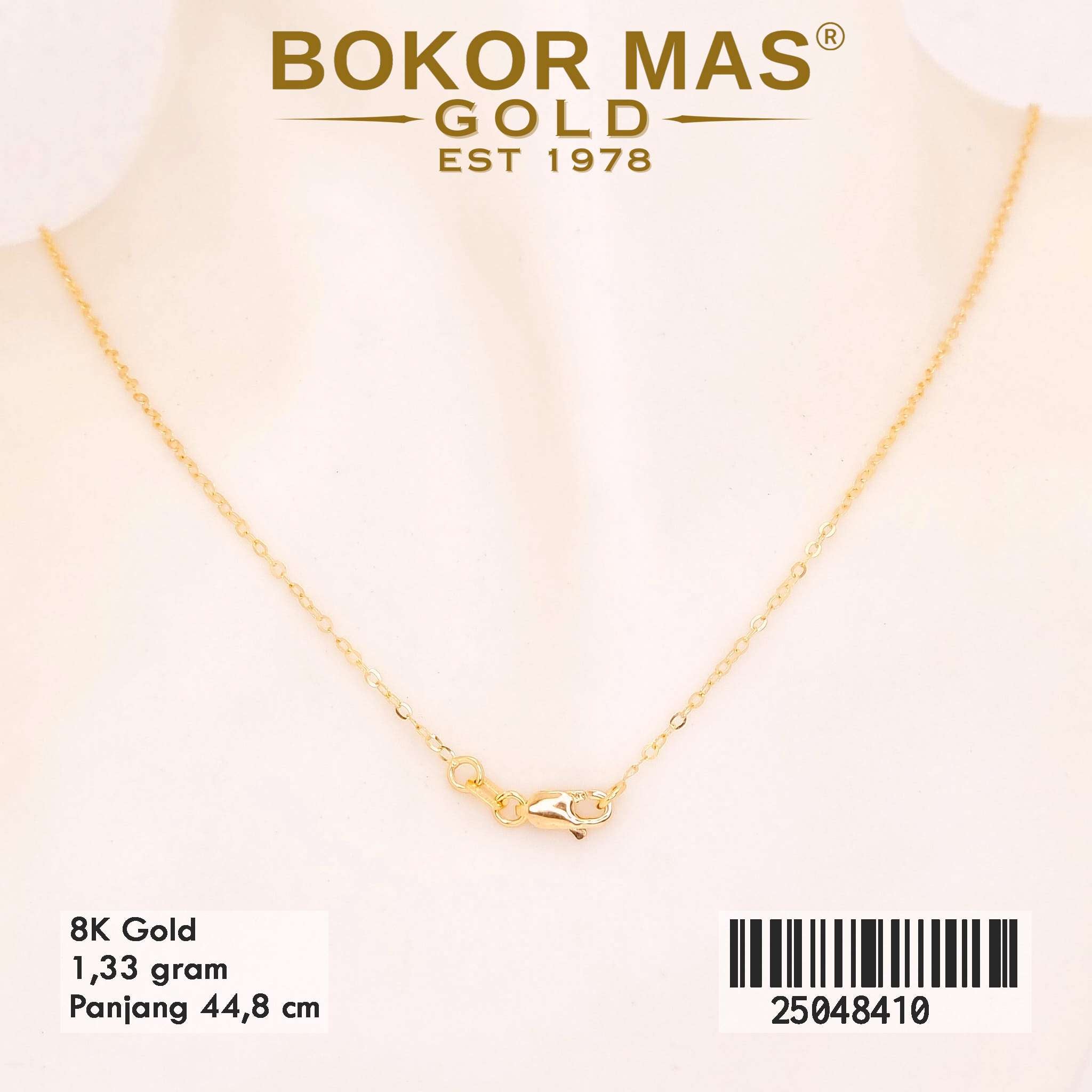 Kalung Emas Siyem Variasi Bintang - 25048410 - 8K