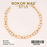 Gelang Emas Rantai Variasi Mainan - 24076236 - 8K