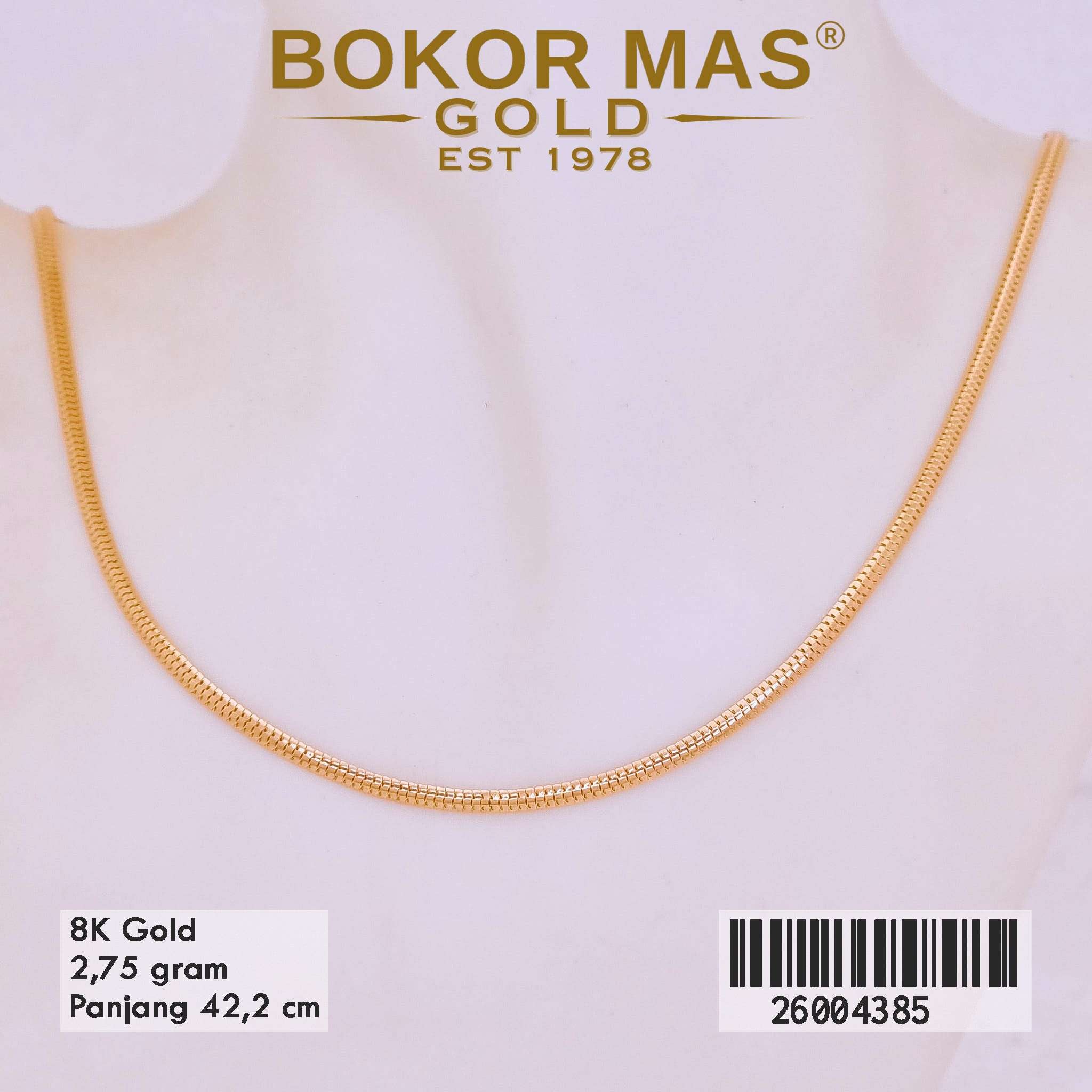  Kalung Variasi Polos - 26004385 - 8K