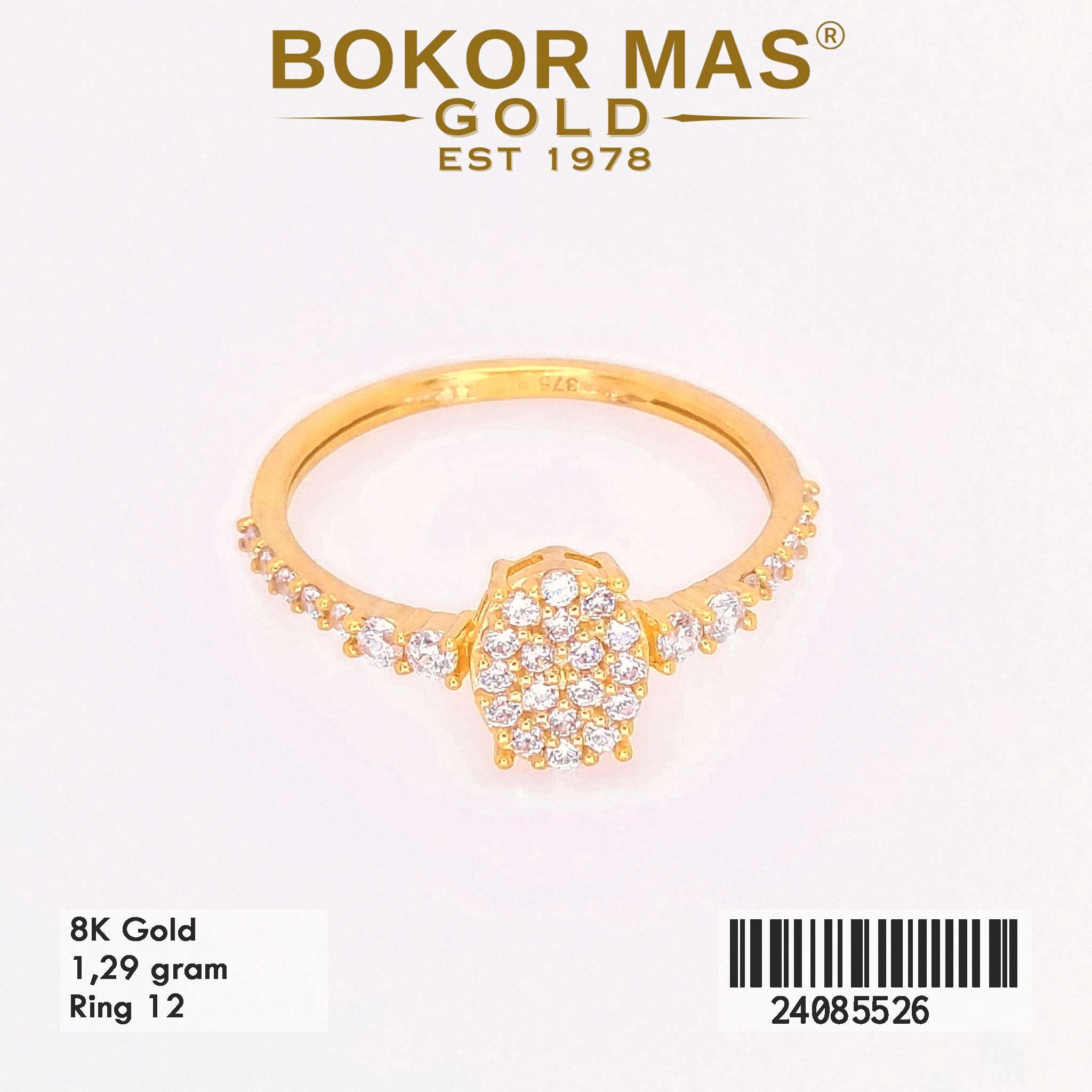 Cincin Variasi Permata - 24085526 - 8K