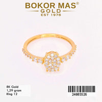 Cincin Emas  Variasi Permata - 24085526 - 8K