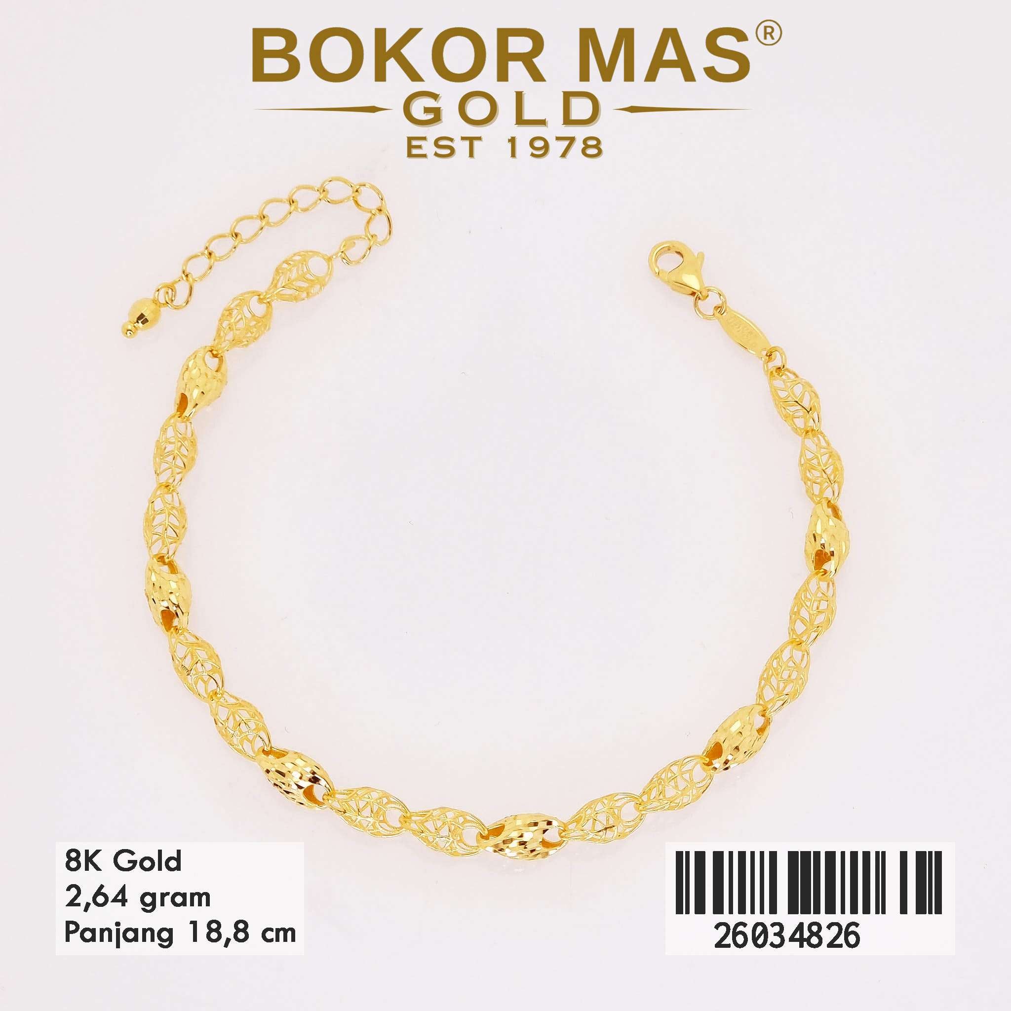  Gelang Rantai Variasi - 26034826 - 8K
