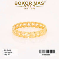 Cincin Variasi Daun - 26030055 - 8K
