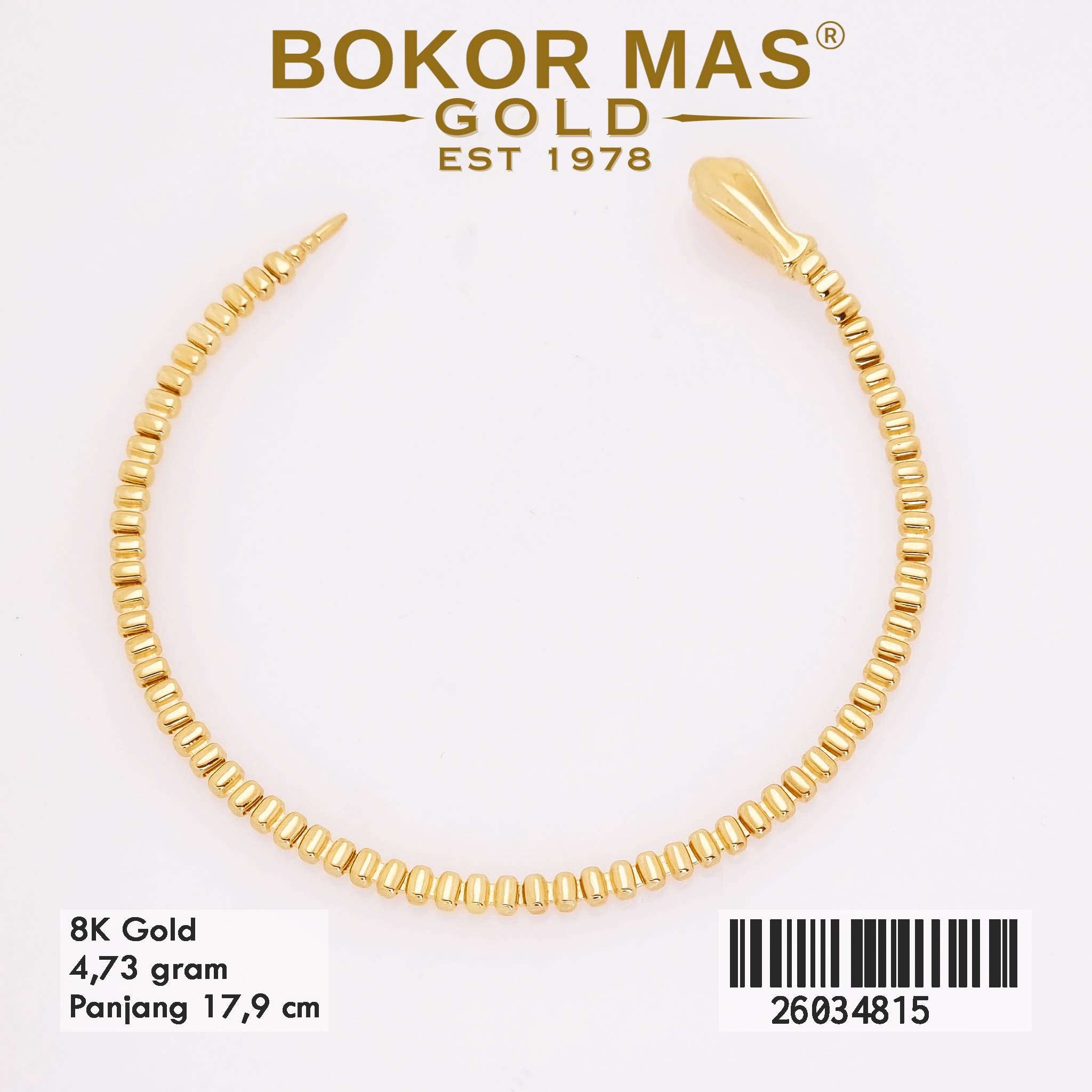  Gelang Rantai Variasi - 26034815 - 8K