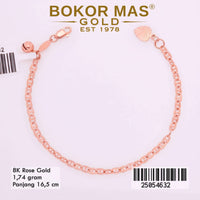Gelang Emas Rantai Hermei Variasi Mainan - 25054632 - 8K