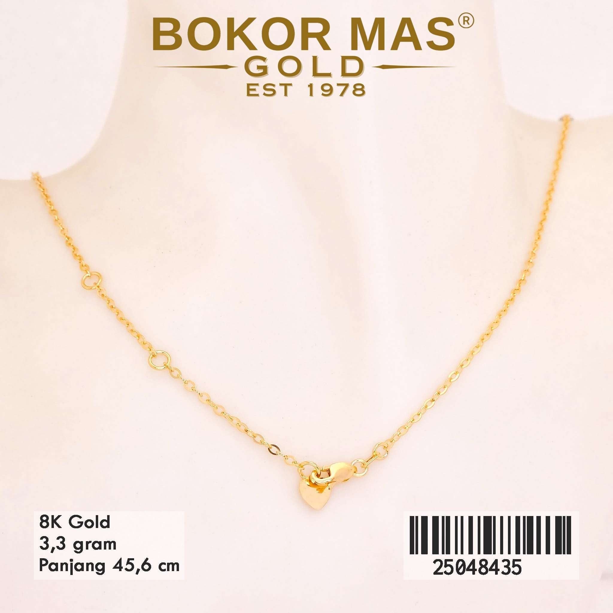 Kalung Emas Variasi Permata - 25048435 - 8K