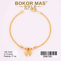 Gelang Rantai Hollo Variasi Bola Pita - 25097383 - 16K