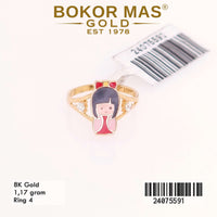 Cincin Emas Anak Variasi Boneka - 24075591 - 8K
