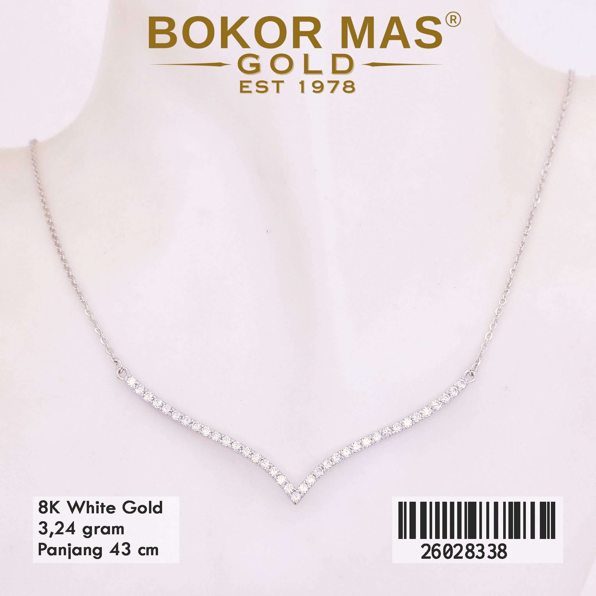 Foto Kalung Emas Asli Kalung Variasi Liont 8K - Perhiasan Asli Bokormas Gold