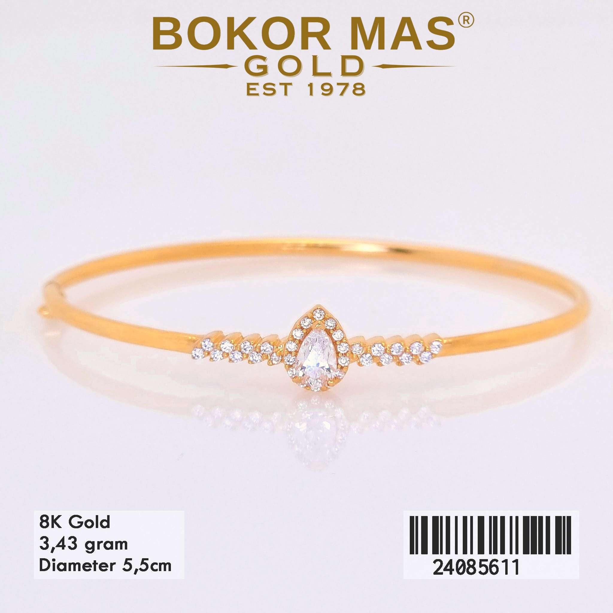 Gelang Bangkok Variasi Permata - 24085611 - 8K