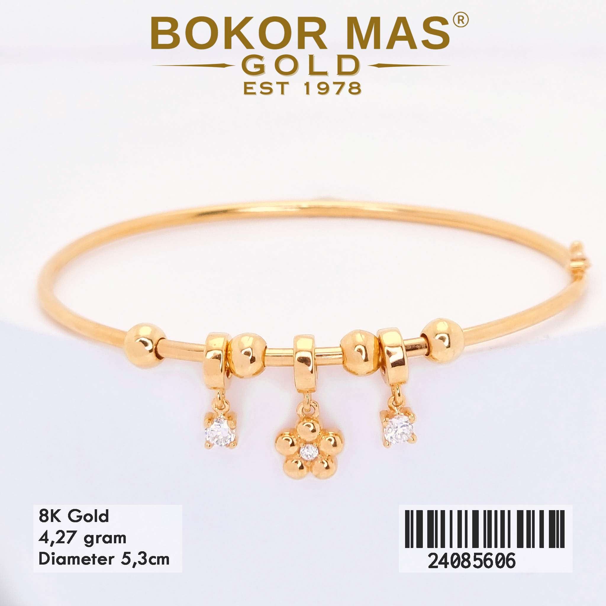 Gelang Bangkok Variasi Permata - 24085606 - 8K