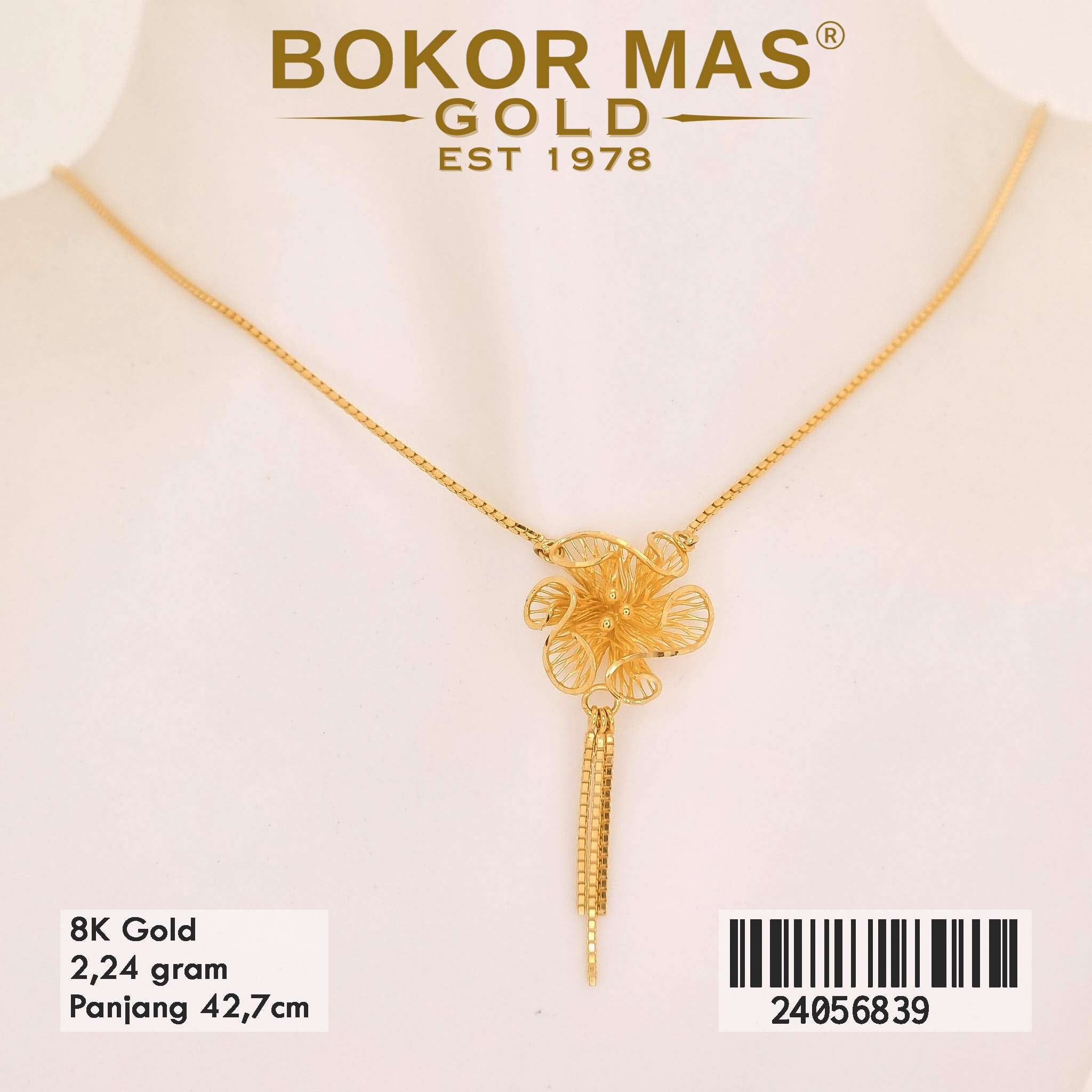 Kalung Variasi Bunga - 24056839 - 8K
