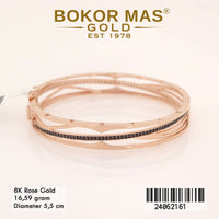 Gelang  Emas Bangkok Variasi Permata - 24062161 - 8K
