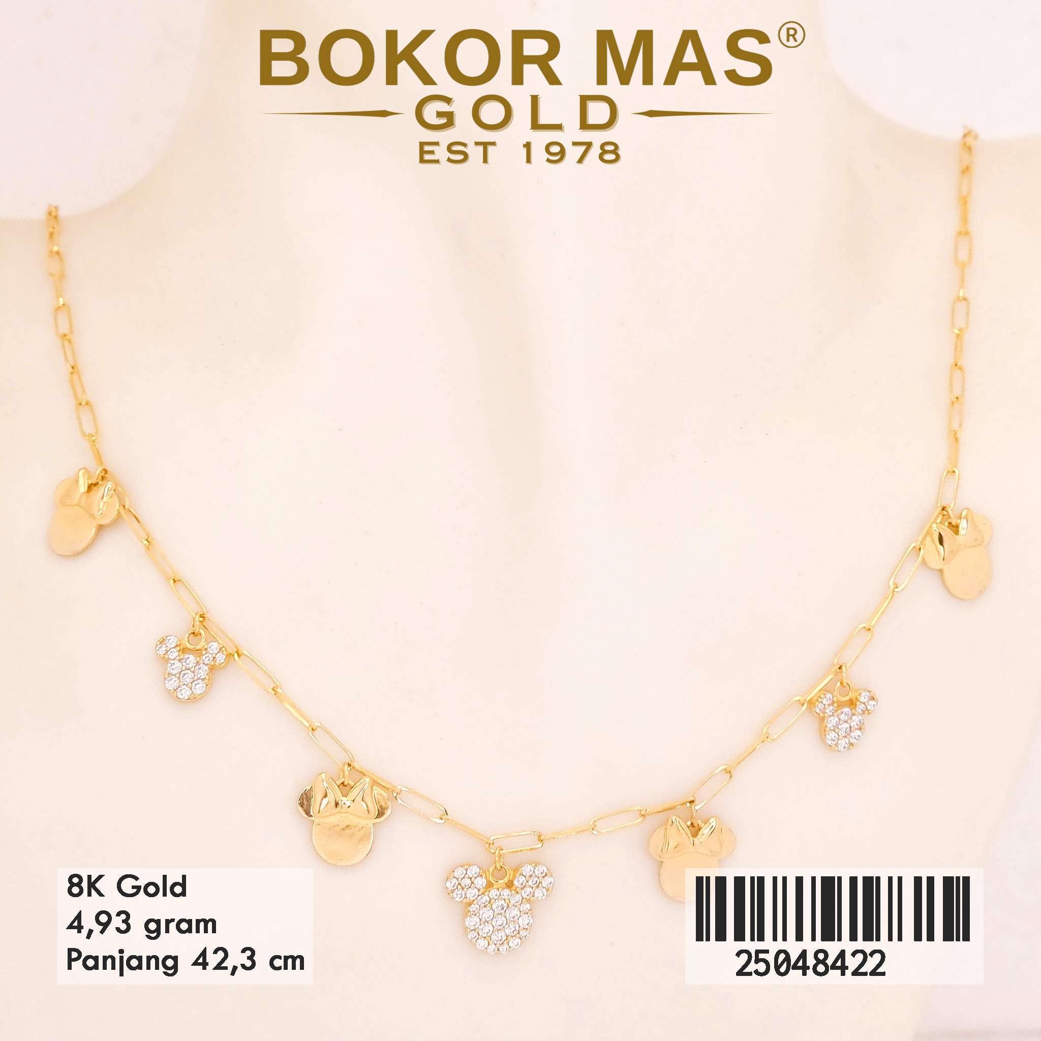 Kalung Paperlina Variasi Micky - 25048422 - 8K