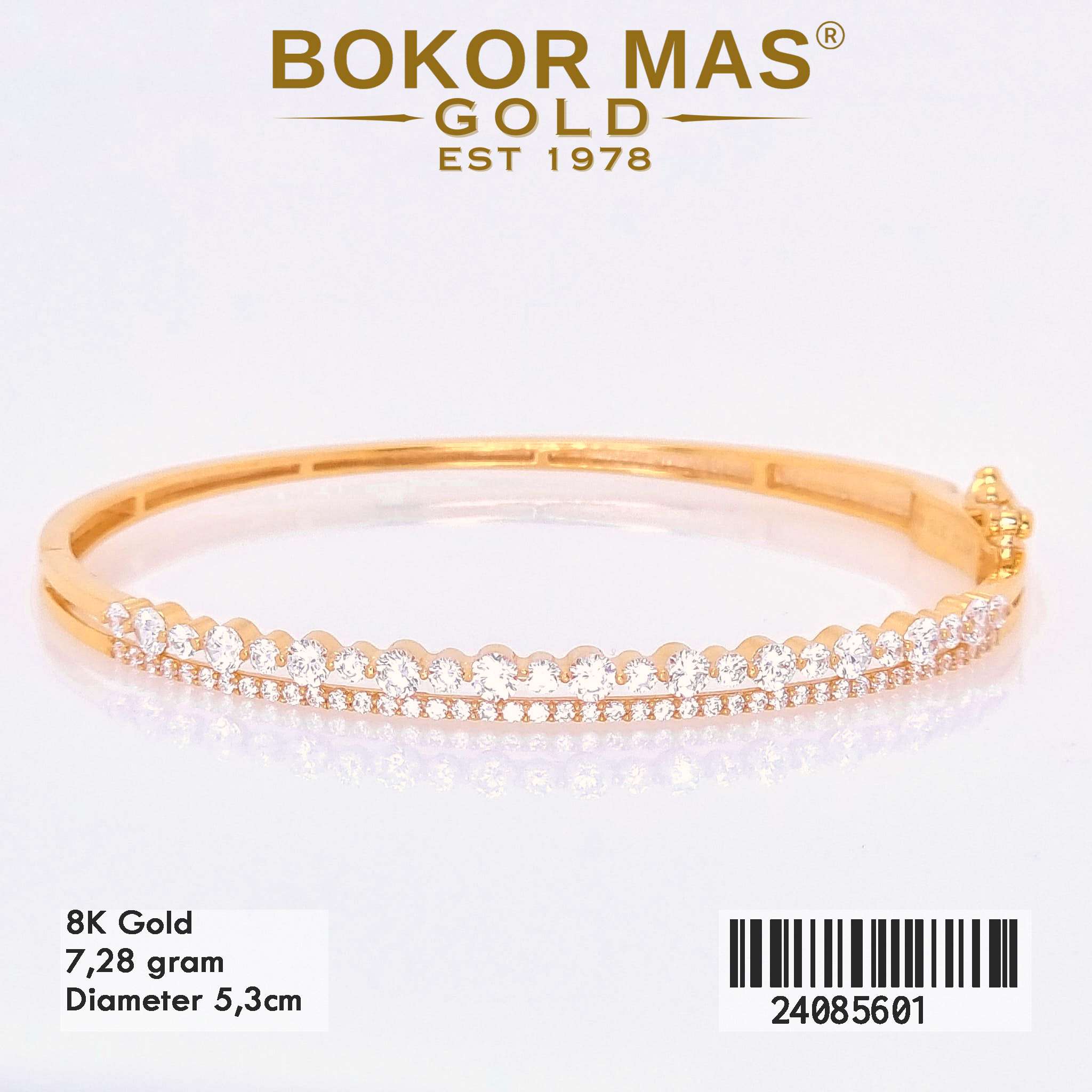 Gelang Bangkok Variasi Permata - 24085601 - 8K