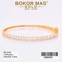 Gelang  Emas Bangkok Variasi Permata - 24085601 - 8K