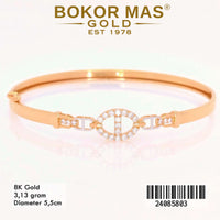 Gelang  Emas Bangkok Variasi Stone DC - 24085803 - 8K