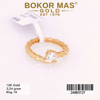 Cincin  Emas Variasi Blgr - 24089727 - 16K